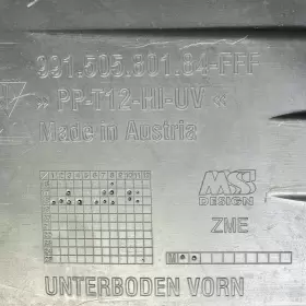 99150580184 PORSCHE Underbody Cover Splash Shield GT2 #3