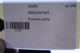 99650563101-24258 PORSCHE Rear Bumper Heat Shield Left Driver #2