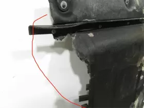 10.10.2023 PORSCHE Macan Front Underbody Splash Shield Guard #2