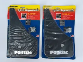 04409 POWERFLOW Splashguards Mud Flaps Clamp Pontiac