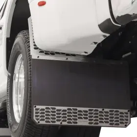 78165 PUTCO Mud Flaps Skins Hex Shield 3500 Ram