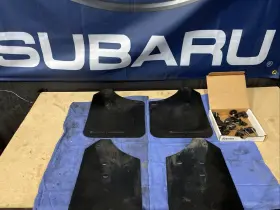 MF1-UR-BLK-GRY RALLY ARMOR Mud Flaps Wrx Sti Subaru