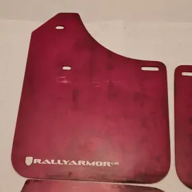 MF1-UR-RD-WH RALLY ARMOR Mud Flaps Wrx Sti Impreza #2