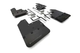 MF104-BLK-GRY RALLY ARMOR Splash Guards Mud Flaps