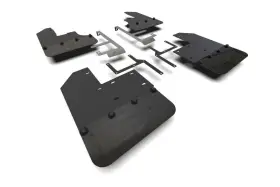 MF104-BLK-MBK RALLY ARMOR Splash Guards Mud Flaps