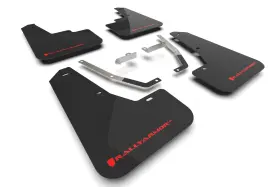 MF106-UR-BLK-RD RALLY ARMOR Mud Flap