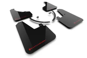MF118-UR-BLK-RD RALLY ARMOR Mud Flap