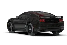 MF126-UR-BLK-MBK RALLY ARMOR Mud Flaps Metallic Ford Mustang