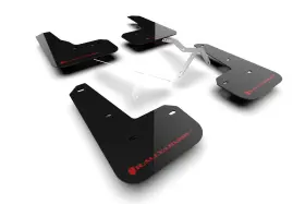 MF129-UR-BLK-RD RALLY ARMOR Mud Flaps Acura Integra