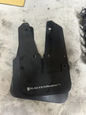 MF15-UR-BLK-GRY RALLY ARMOR Mud Flaps Hatchback Sti Wrx #3