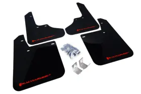 MF2-UR-BLK-RD RALLY ARMOR Mud Flap Subaru Impreza