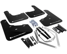 MF29-UR-BLK-WH RALLY ARMOR Mud Flap Ford Fiesta