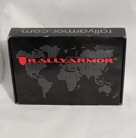 MF32-UR-BLK-SIL RALLY ARMOR Mud Flap