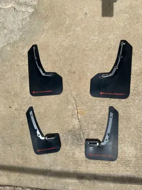 MF37-UR-BLK-RD RALLY ARMOR Mud Flaps Mkvii Tsi Gti Vw Golf MF37-UR-BLK-RD RALLY ARMOR Mud Flaps Mkvii Tsi Gti Vw Golf