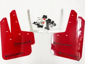 MF50-UR-RD-BLK RALLY ARMOR Mud Flaps Civic