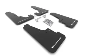 MF55-UR-BLK-WH RALLY ARMOR Srt Sxt Mud Flap Whi Gt Rt Dodge