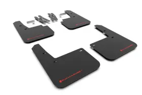 MF63-UR-BLK-RD RALLY ARMOR Splash Guards Mud Flaps