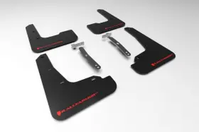 MF69-UR-BLK-RD RALLY ARMOR Mud Flaps Hyundai Elantra
