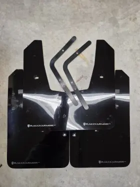 MF73-UR-BLK-DGRY RALLY ARMOR Mud Flap Ford Raptor