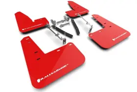 MF89-UR-RD-WH RALLY ARMOR Mud Flap Toyota Corolla