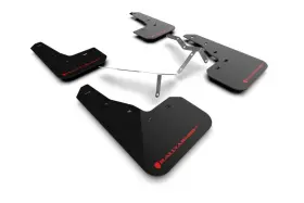MF90-UR-BLK-RD RALLY ARMOR Splash Guards Mud Flaps