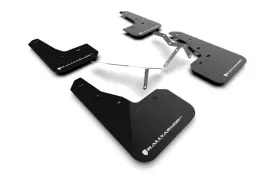 MF90-UR-BLK-WH RALLY ARMOR Mud Flaps Honda Civic