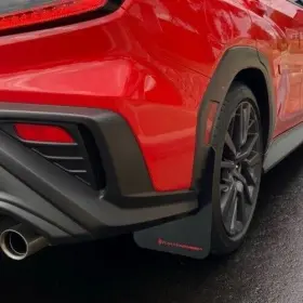 MF92-UR-BLK-RD RALLY ARMOR Mud Flaps Wrx #3
