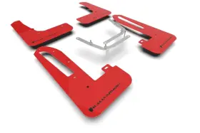 MF97-UR-RD-BLK RALLY ARMOR Mud Flap Honda Civic