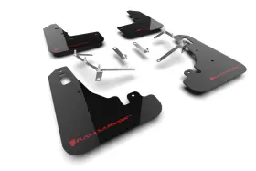 MF99-UR-BLK-RD RALLY ARMOR Splash Guards Mud Flaps