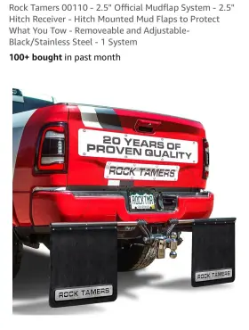 032918001107 ROCK TAMERS Mudflap Steel