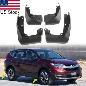MUD-CRV-20 RY AUTO Front Rear Splash Guards Flaps Flapsguards