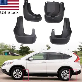MUD-CRV-12 RY CARPARTS Front Rear Splash Guards Flaps Fender