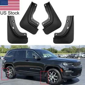 MUD-GCK-22 RY CARPARTS Front Rear Flaps Splash Guards Jeep