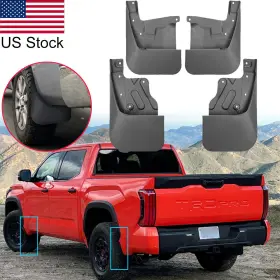 MUD-TUNDRA-22 RY CARPARTS Front Rear Splash Guards Flapsguard