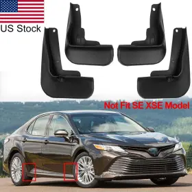 MUD-CAMRY-18 RY TECH Front Rear Flaps Splash Guards Xle Camry