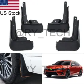 MUD-CIVIC-22 RY TECH Front Rear Splash Guards Flaps Si Lx Ex