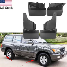 MUD-LC100-98 RY TECH Front Rear Splash Guards Flaps Land Base