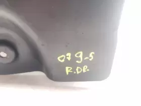 12756108 SAAB Fender Liner Splash Guard Rear Left Driver #3