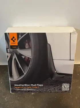 ACP04511 SPIGEN Weatherbloc Mud Flaps Tesla