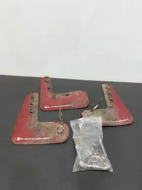 6247 SUBARU Armor Mud Flap Flat Set Incomplete Brz Rally