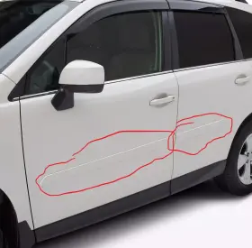 J101SFL500T3 SUBARU Body Moldings Lithium Impreza