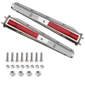 FT-004-018 TAIROD Steel Mud Flap Hanger Bracket Set Semi Pack FT-004-018 TAIROD Steel Mud Flap Hanger Bracket Set Semi Pack