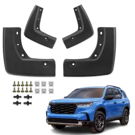 23-BK TECHPICCO Mud Flaps Fender Guard Honda Pilot