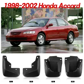 03RSA1310ABK TEMBOR Set Splash Guards Mud Flaps Honda Accord
