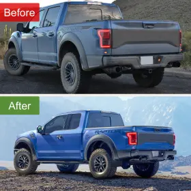 MUD-F150-21 TEMBOR Front Rear Weather Flaps Splash Guards