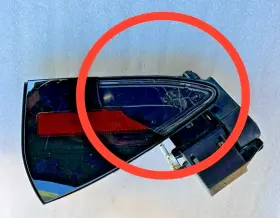 1589147-00-A TESLA Plaid Right Charge Port Door Cover