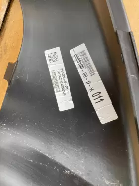 6008160-00-D TESLA Ms Front Bumper Lower Valance Splash Guard #3