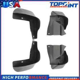 TO109871P01 TOPOINT-AUTOPARTS Set Mud Flaps Splash Guards