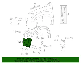 53805-0C030 TOYOTA Liner Extension Sequoia #2