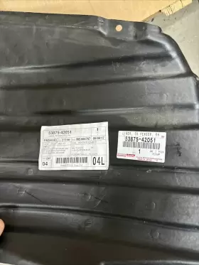 53875-42051 TOYOTA Rh Front Wheel Liner Splash Guard RAV4 #3